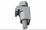 ISO Single Wall Clamp (steel)