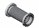 CF Compressible Bellows Connections-1 flange Rotatable