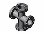 CF 4 ways - 2 flanges Rotatable