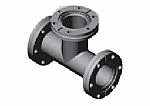 CF Tees - 2 flanges Rotatable